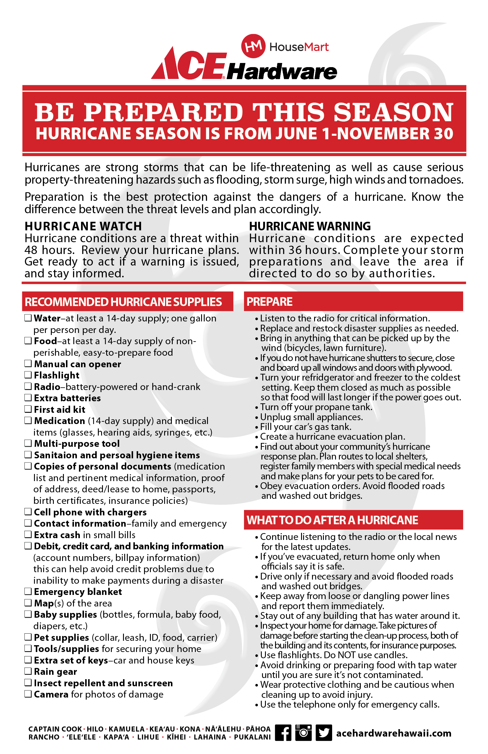 Get your checklist right here.