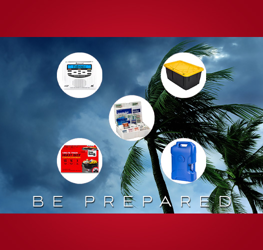 You can never be too prepared for a storm.